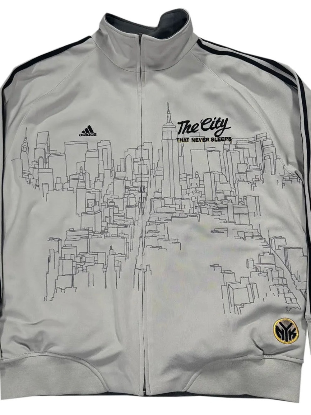 Vintage Adidas New York Knicks City That Never Sleeps Reversible Track Jacket XL